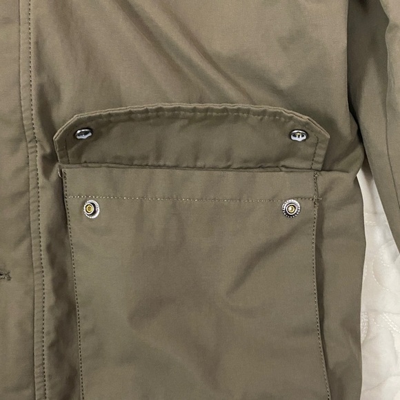 Zara Military Jacket Mens Size Medium Hooded - Picture 9 of 15